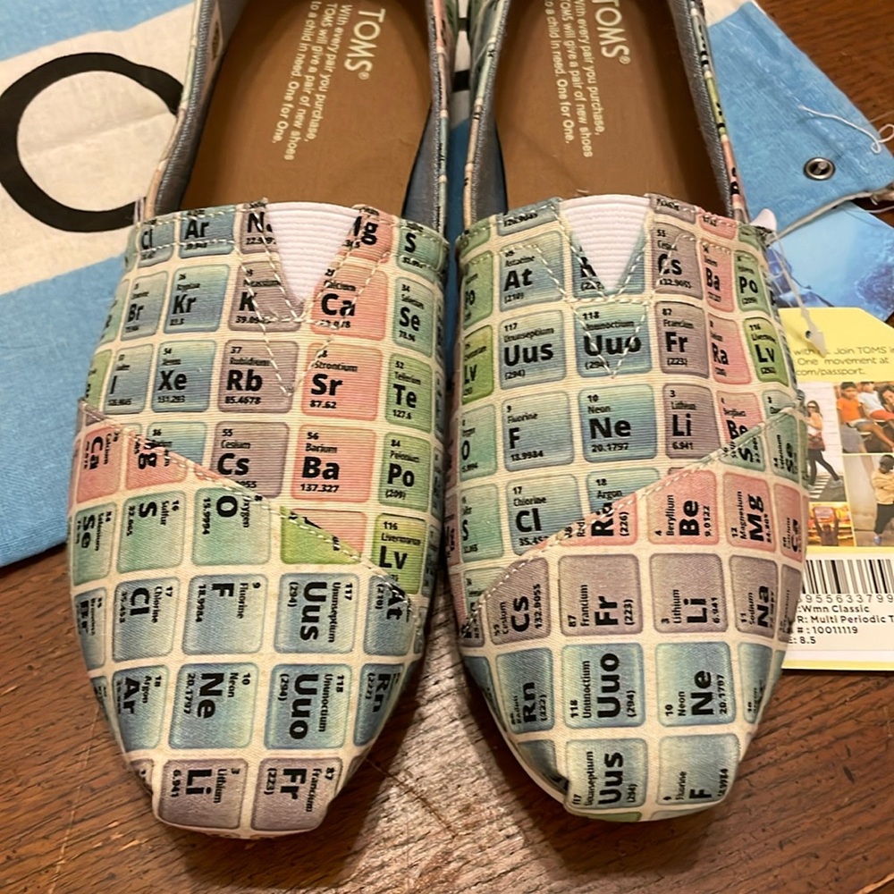 Brand New Toms Periodic Table